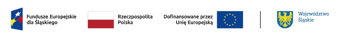 logotypy Fundusze Europejskie, RP, Śląskie, UE